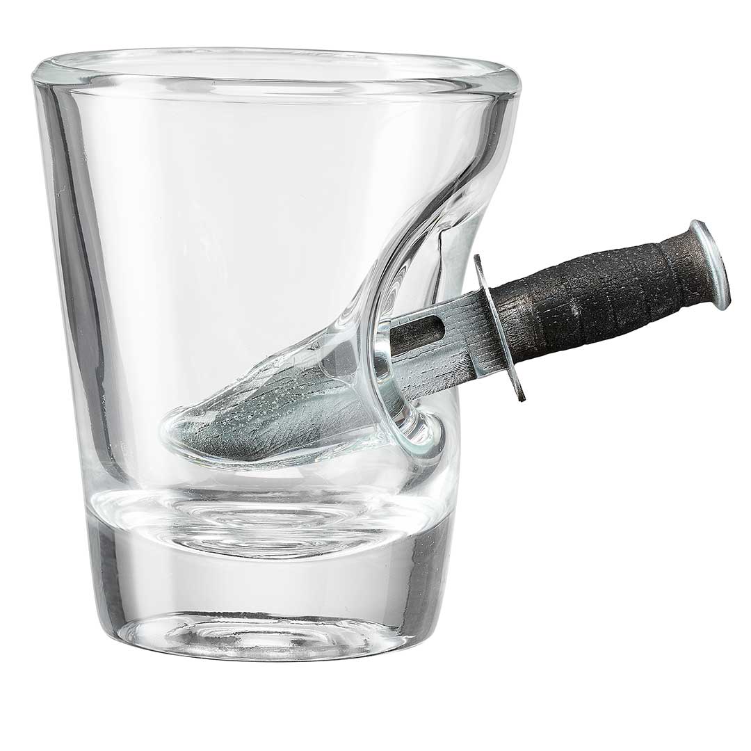 BenShot Combat Knife 2 oz Shot Glass