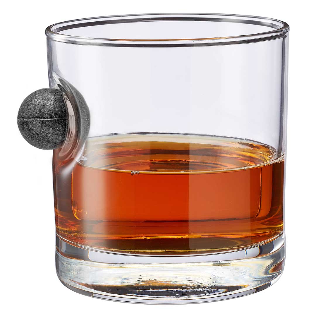 BenShot Musket Ball 11 oz Rocks Glass