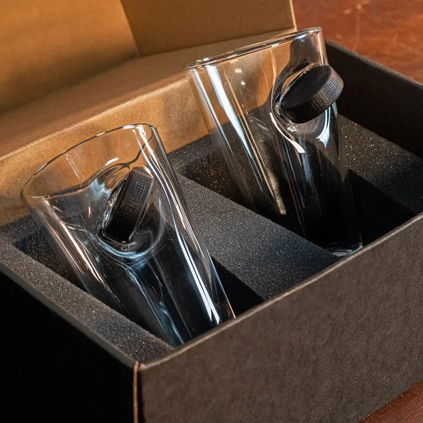Hockey Puck Glasses