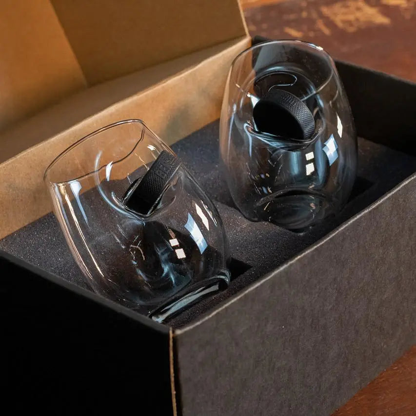 Hockey Puck Glasses