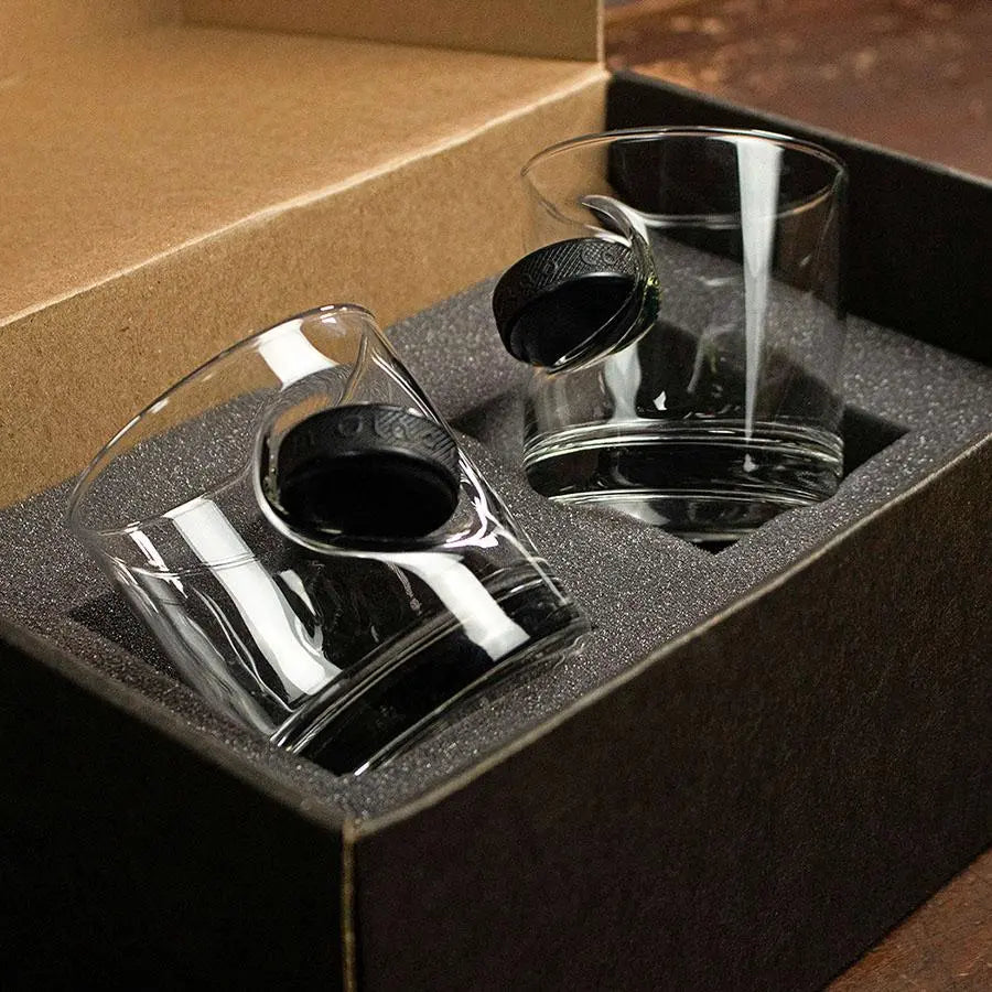 Hockey Puck Glasses