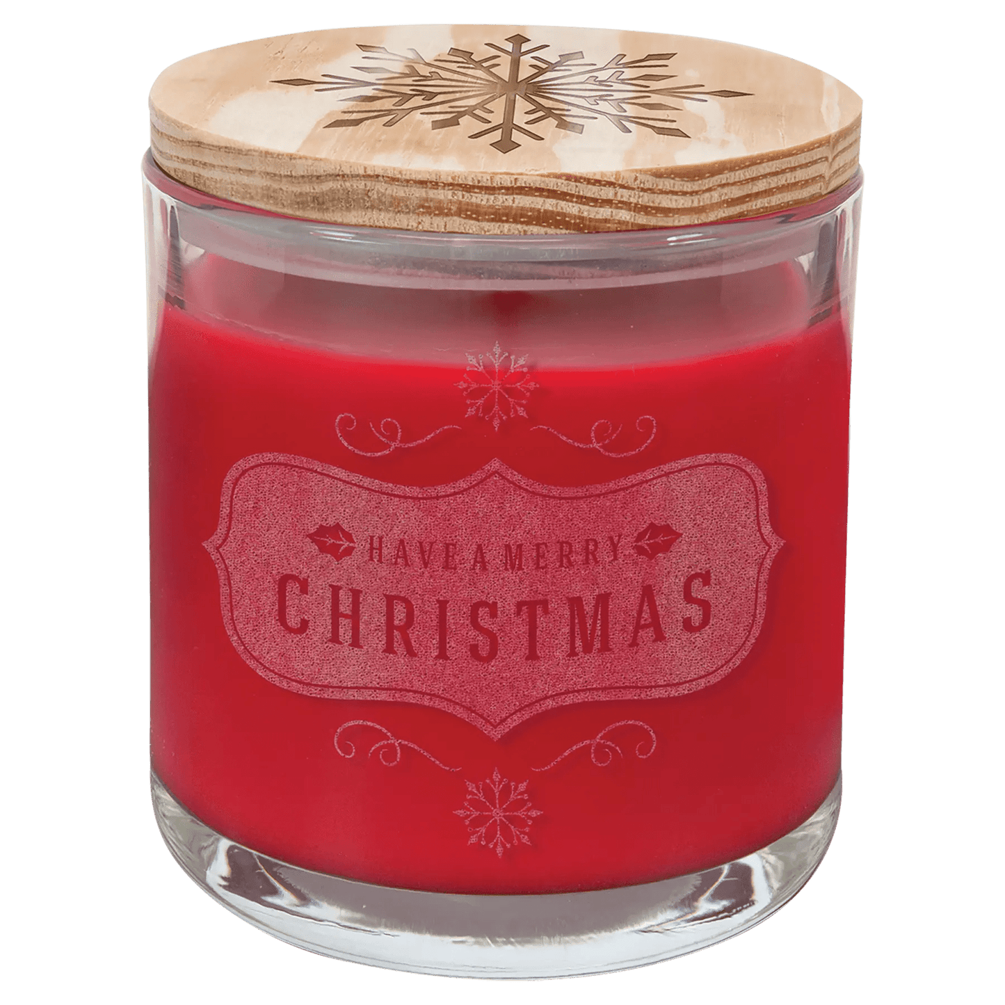 Candle with Wood Lid - 14 oz. - Custom - Smalltown Connetchin