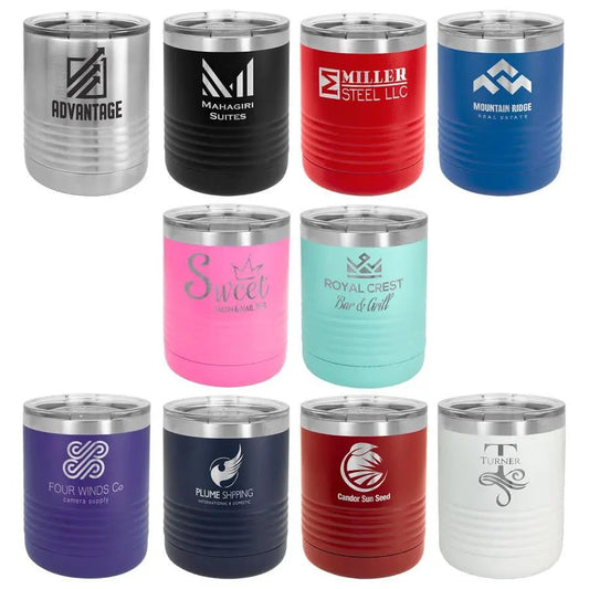 Custom Tumbler - 10 oz. Vacuum Insulated - Ringneck - Smalltown Connetchin