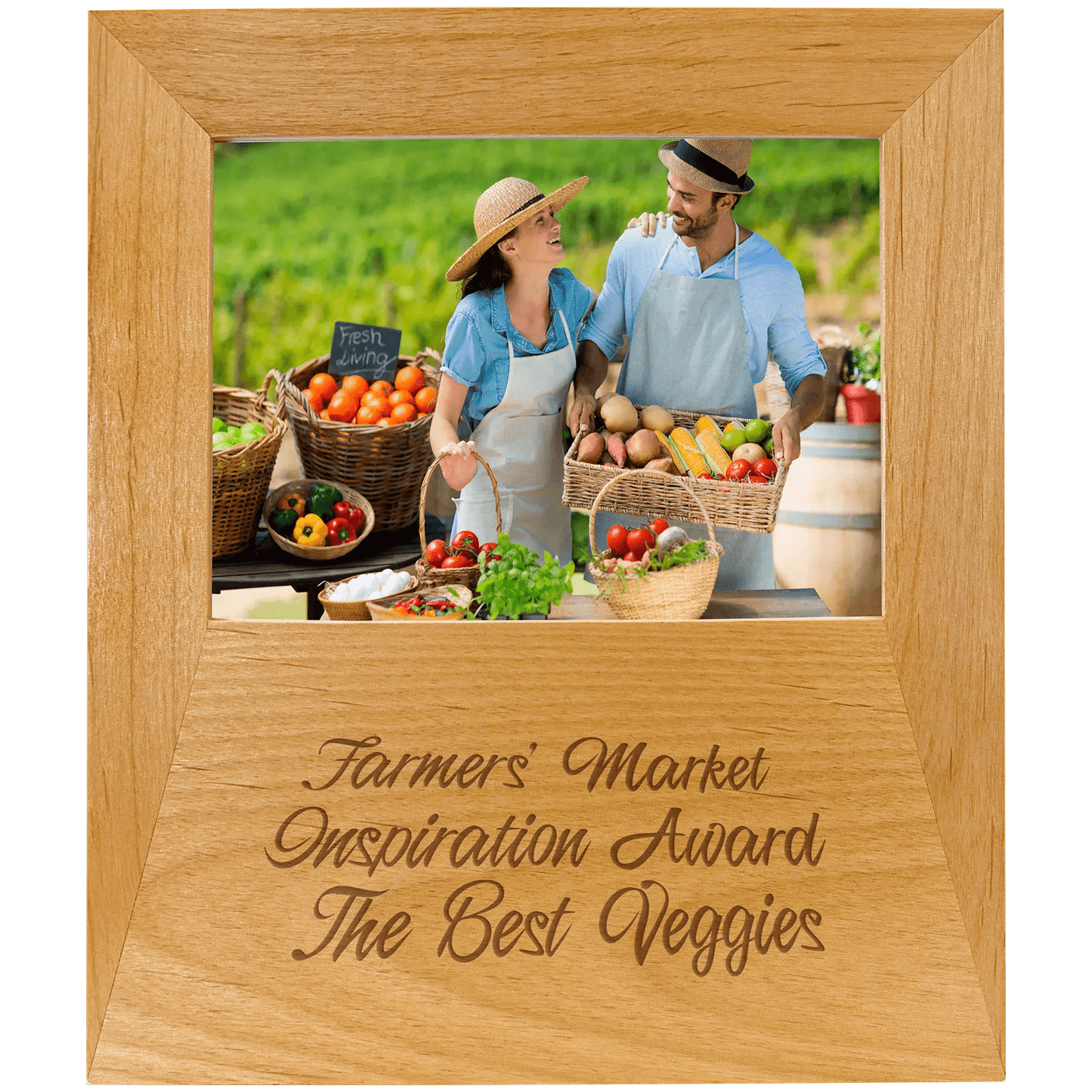 Genuine Red Alder Picture Frame - Smalltown Connetchin