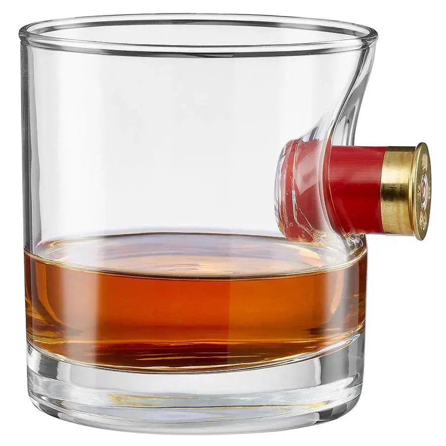 BenShot Shotgun Shell 11 oz Rocks Glass