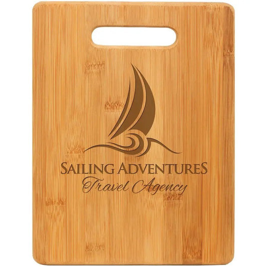 Personalized Bamboo Cutting Board - Smalltown Connetchin
