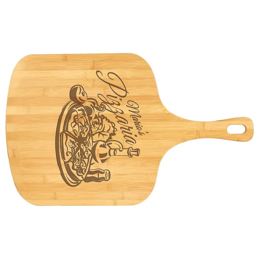 Personalized Bamboo Pizza Board - Smalltown Connetchin