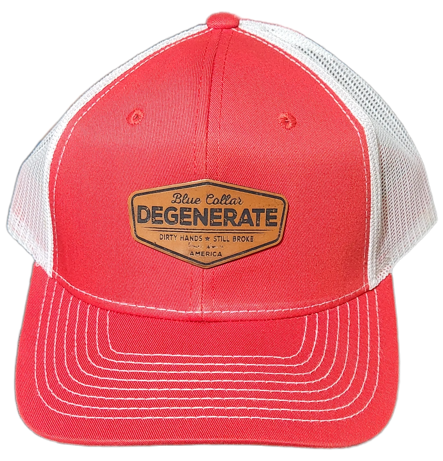 Blue Collar Degenerate Hat - Snap-Back Patch Cap Epic Sports
