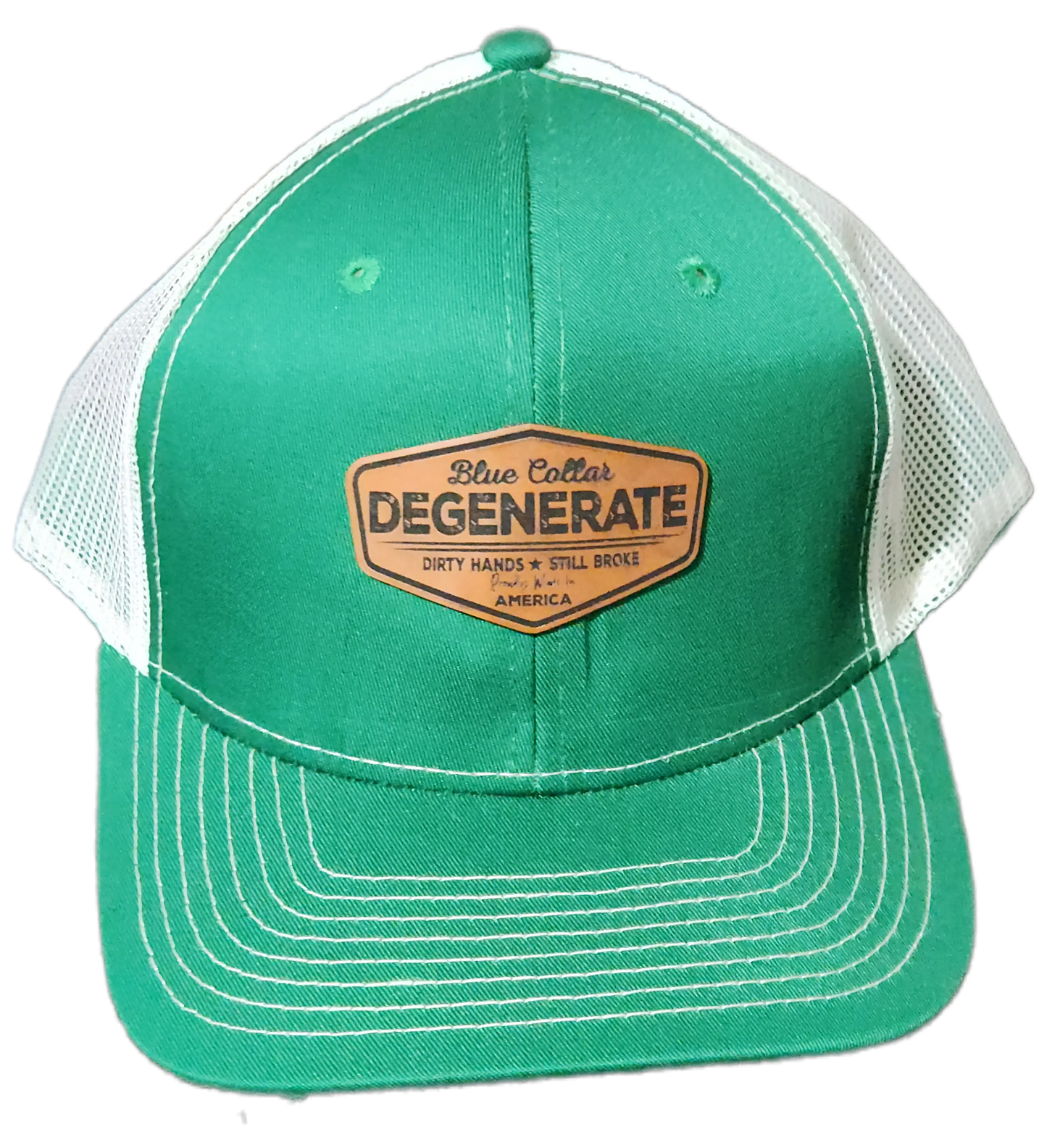 Blue Collar Degenerate Hat - Snap-Back Patch Cap Epic Sports