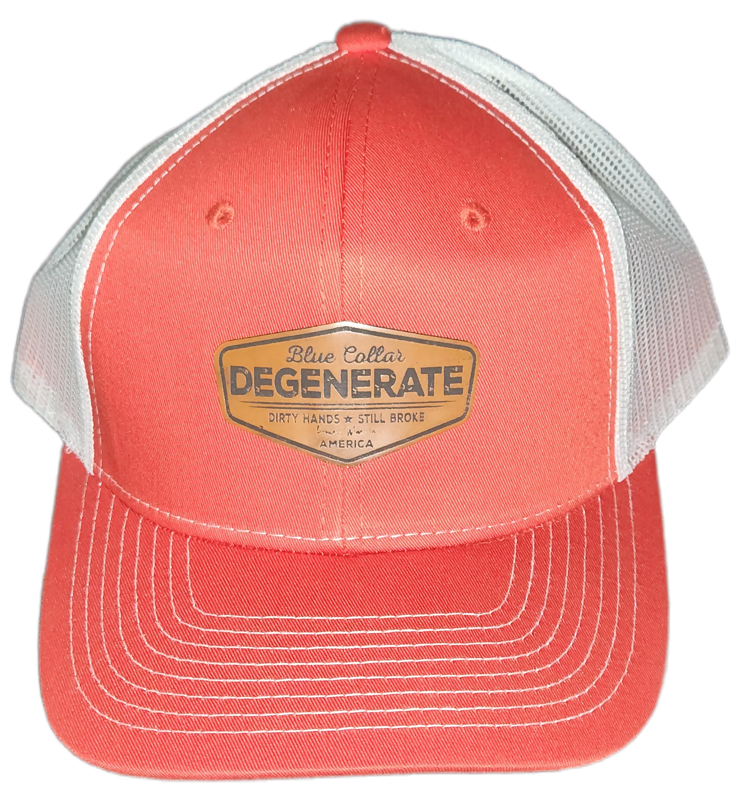Blue Collar Degenerate Hat - Snap-Back Patch Cap Epic Sports