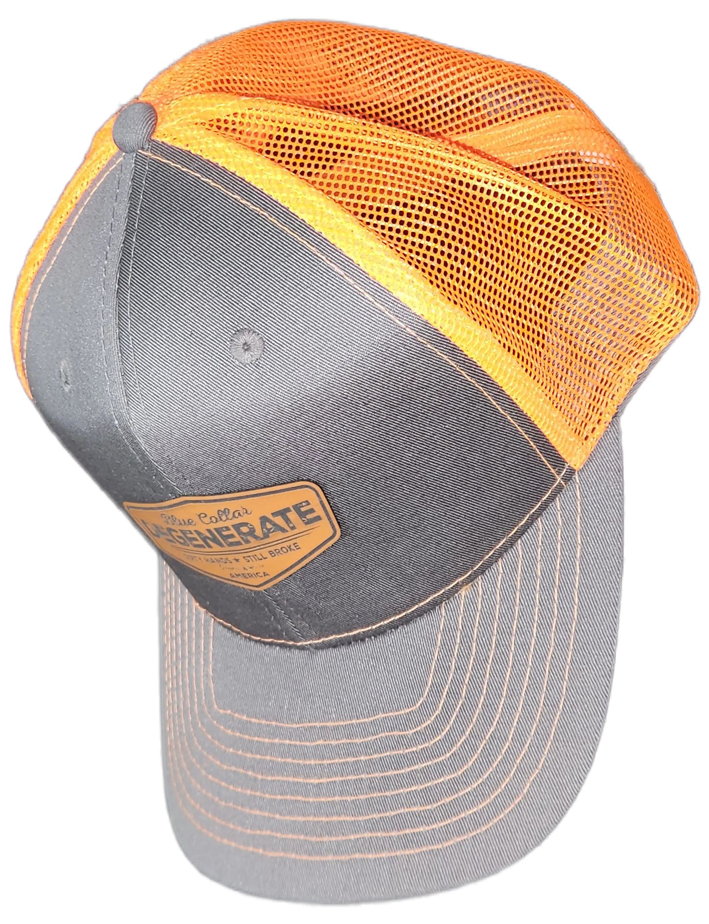 Blue Collar Degenerate Hat - Snap-Back Patch Cap Epic Sports