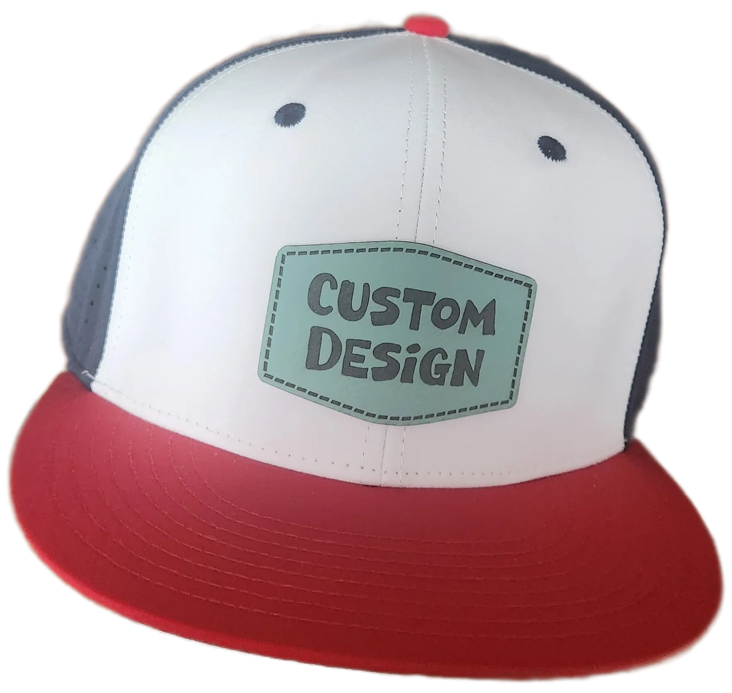 Custom Patch - EPS50 Fitted Baseball Cap - Large