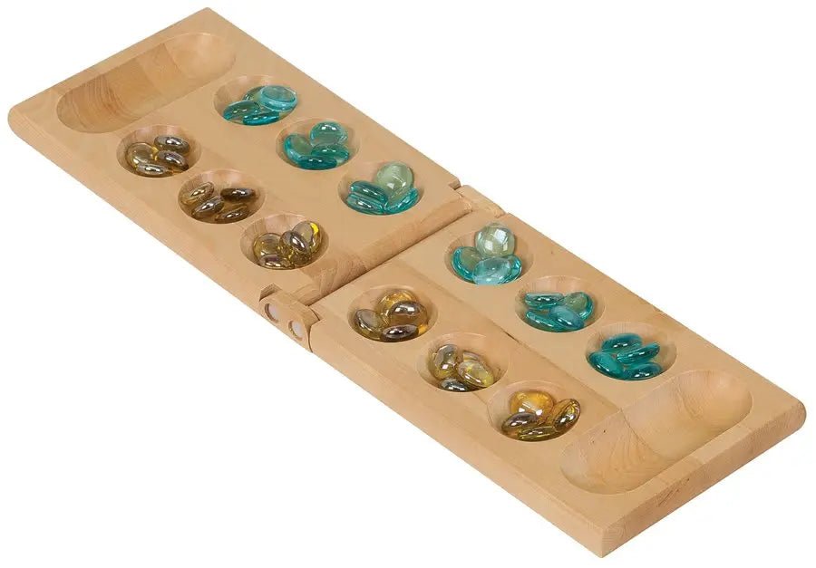 Wood Mancala Game Gift Set - Smalltown Connetchin