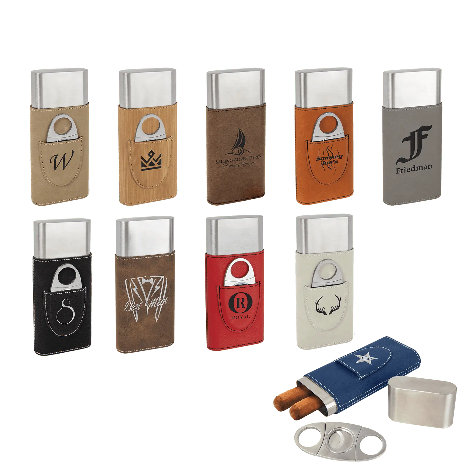 Lighters-Cigar-Storage Smalltown ConnEtchin