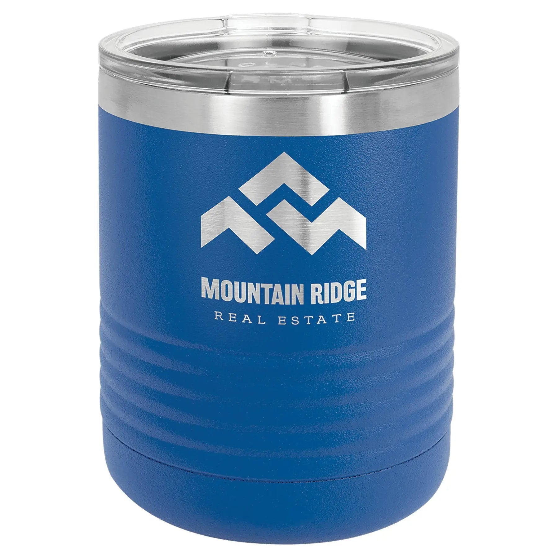 10 oz. Ringneck Tumbler with Clear Lid - Vacuum Insulated - Customized - Smalltown Connetchin
