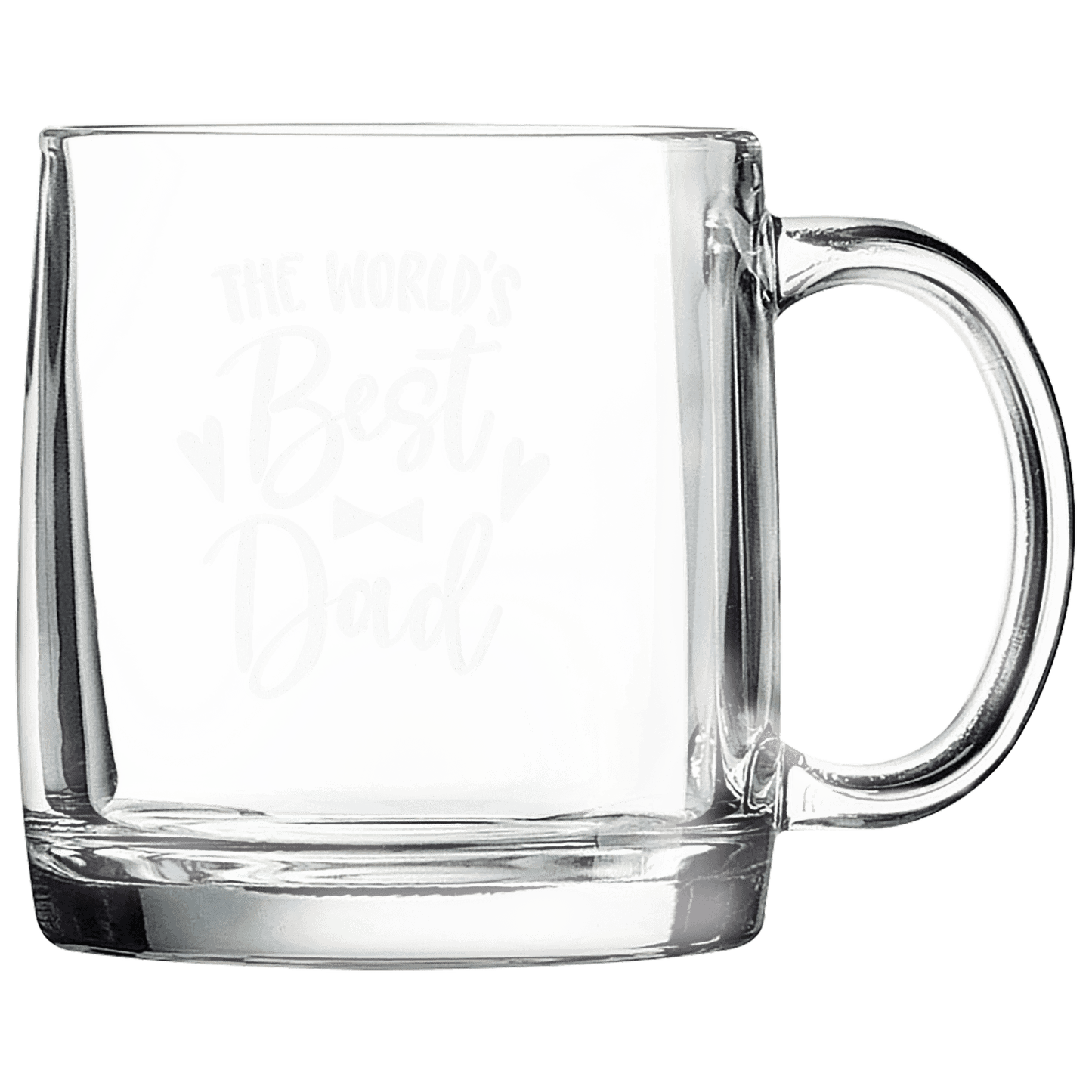 12 1/4 oz. Clear Coffee Mug - Glassware - Smalltown Connetchin