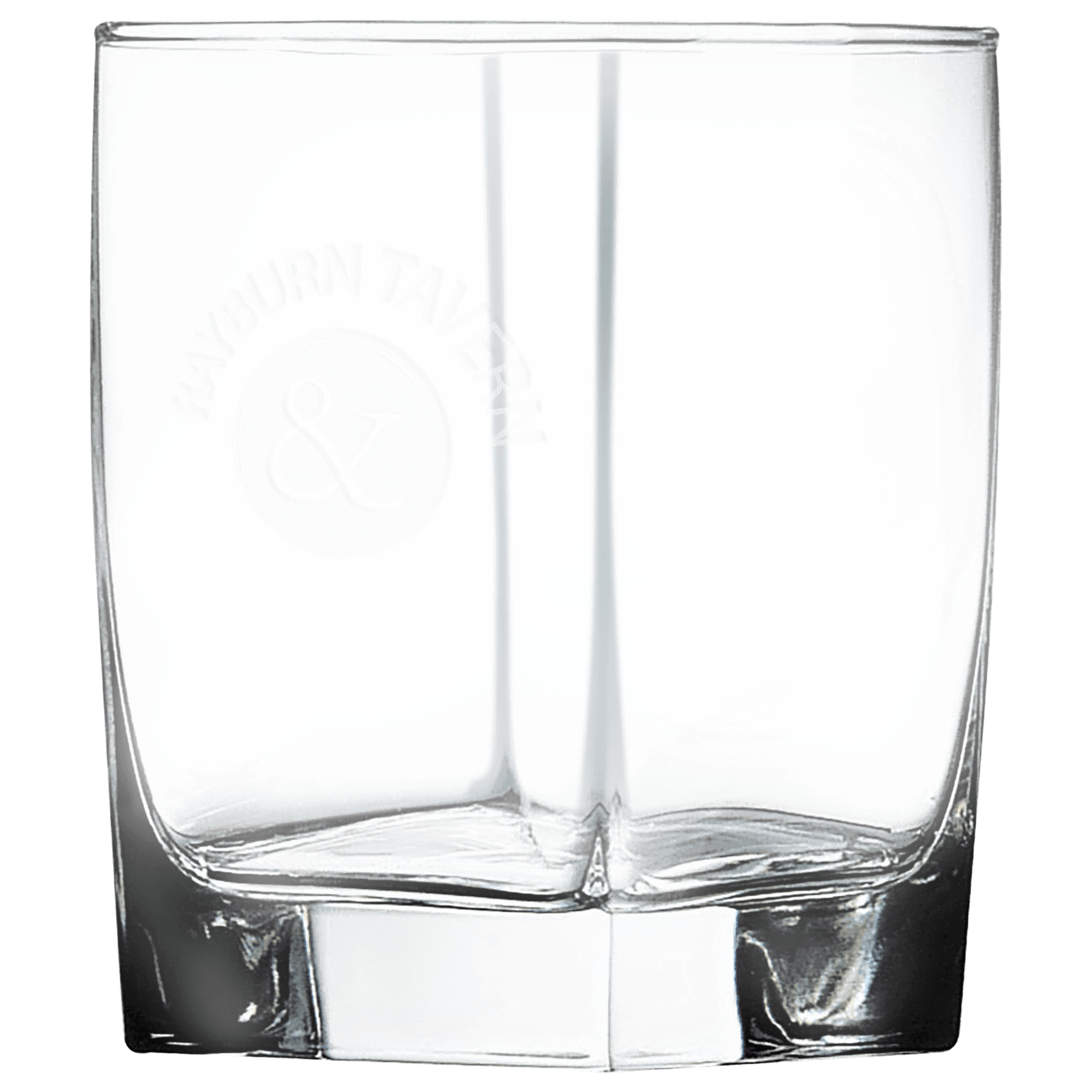 12 oz. Square Double Old Fashioned - Glassware - Smalltown Connetchin