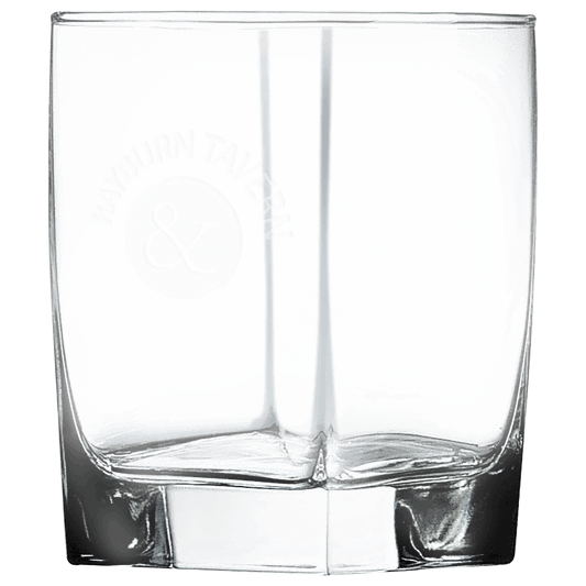 12 oz. Square Double Old Fashioned - Glassware - Smalltown Connetchin