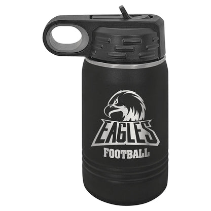 12 oz. Stainless Steel Bottle - Customized - Smalltown Connetchin