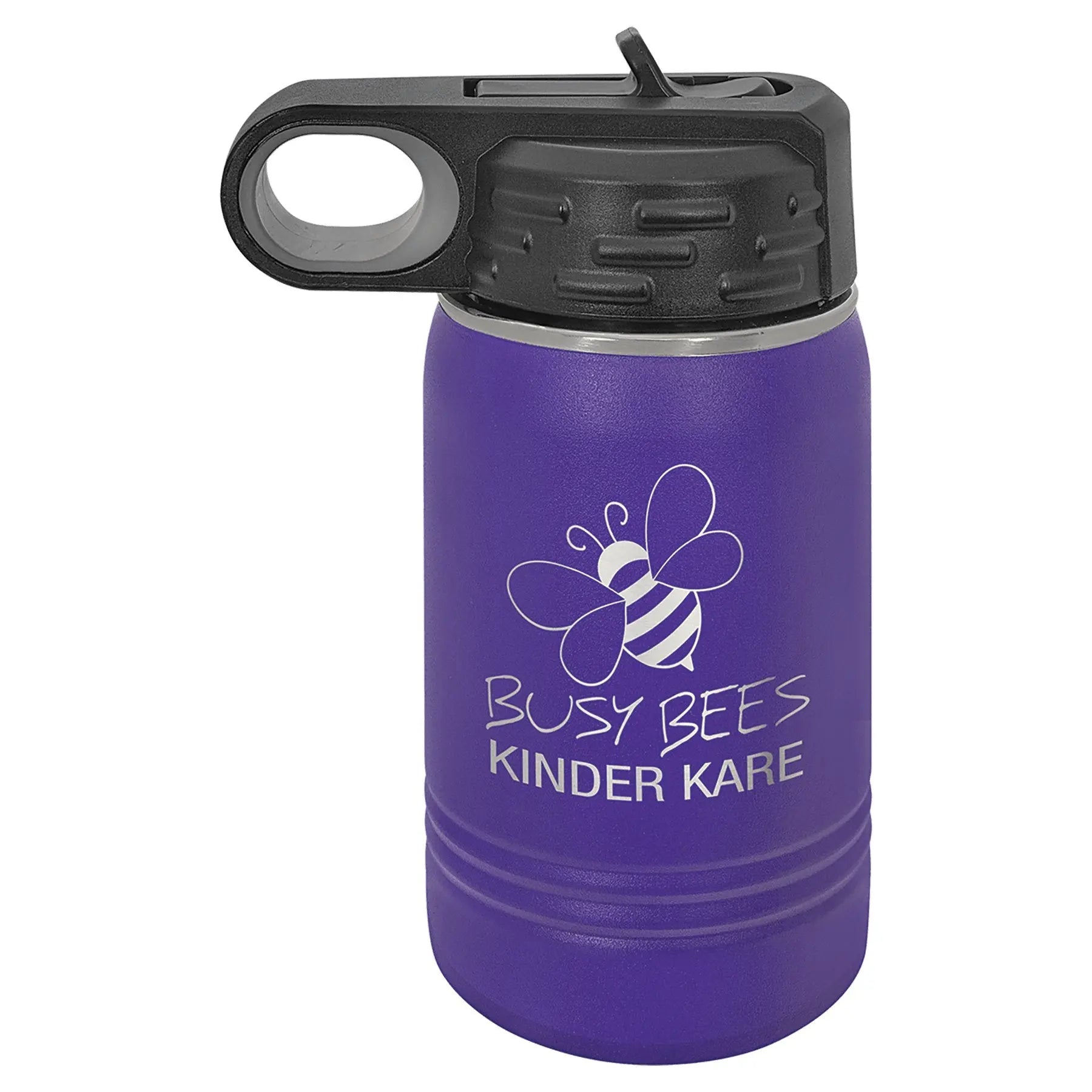 12 oz. Water Bottle - Stainless Steel - Custom - Smalltown Connetchin