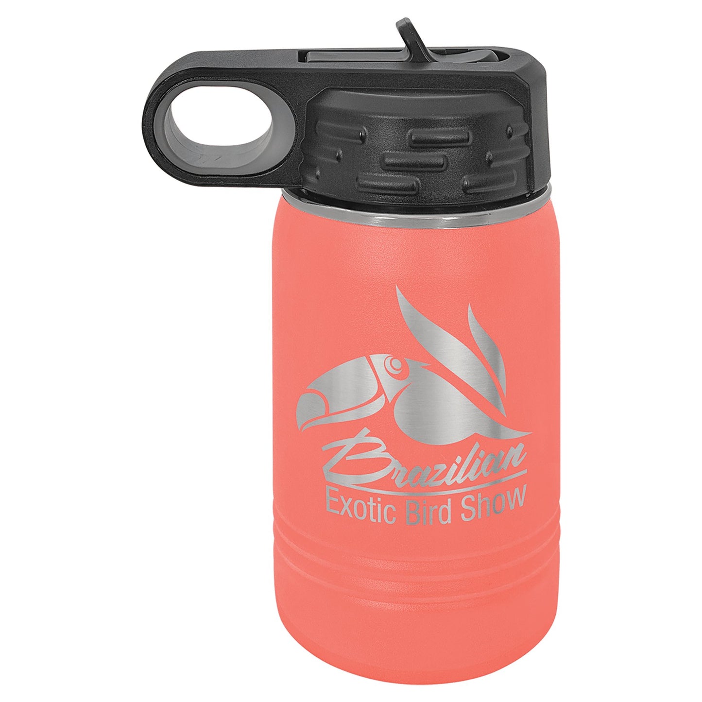 12 oz. Water Bottle - Stainless Steel - Custom - Smalltown ConnEtchin