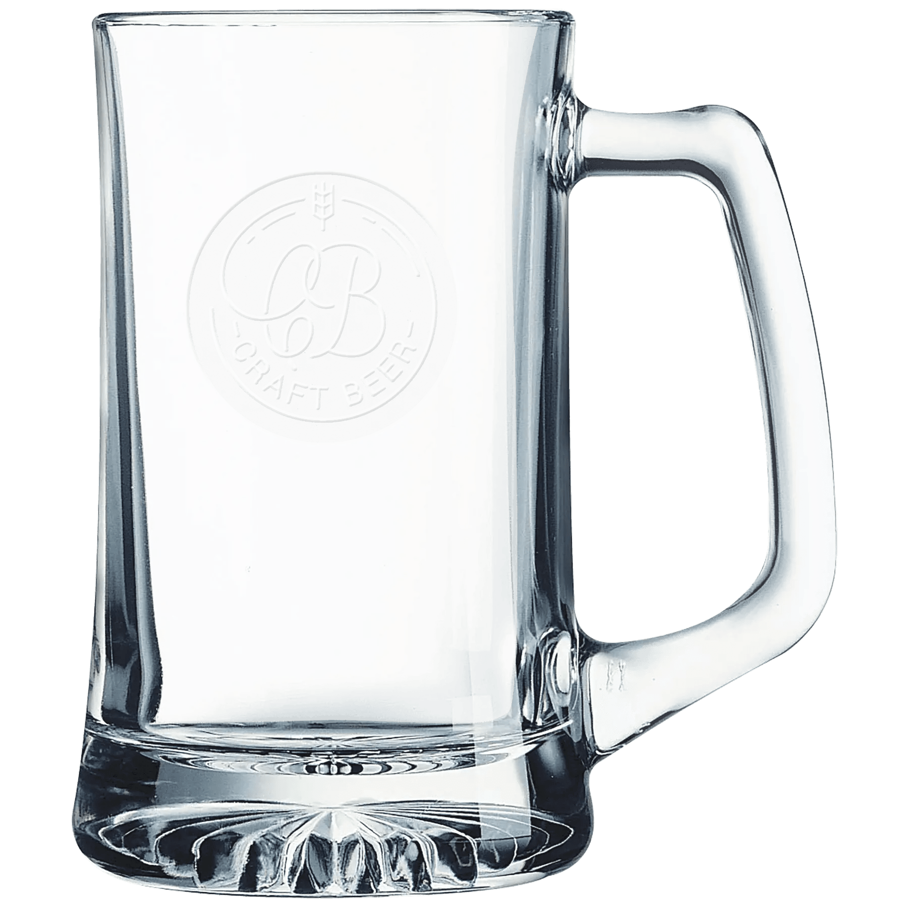 14 oz. Beer Mug with Handle - Glassware - Smalltown Connetchin