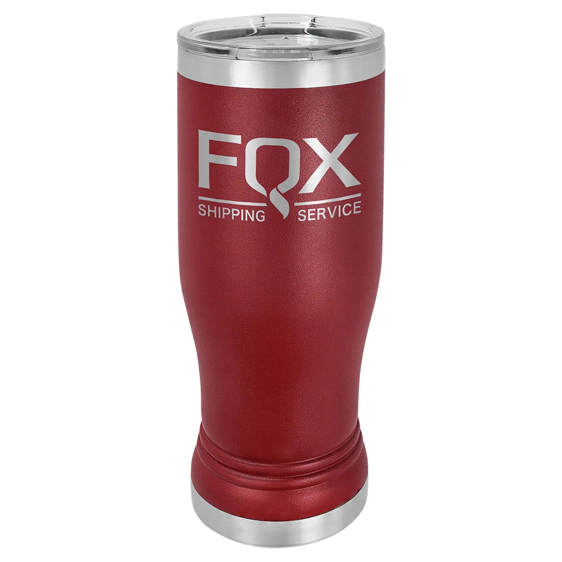 14 oz. Pilsner Tumbler with Clear Lid - Custom - Smalltown Connetchin