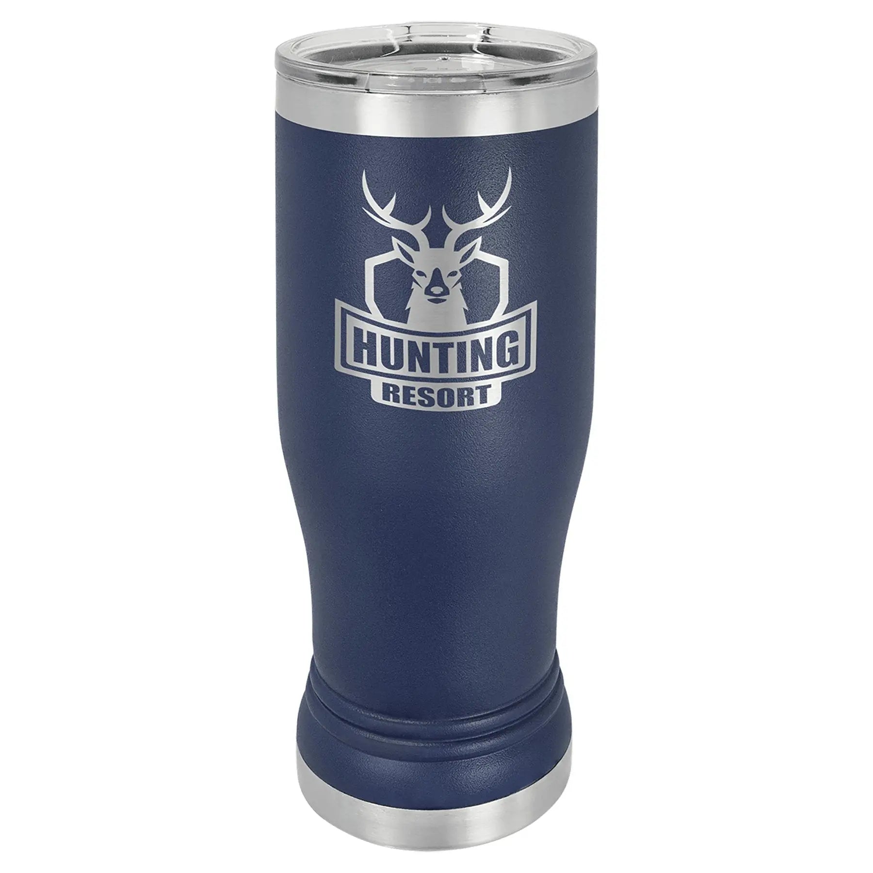 14 oz. Pilsner Tumbler with Clear Lid - Custom - Smalltown Connetchin