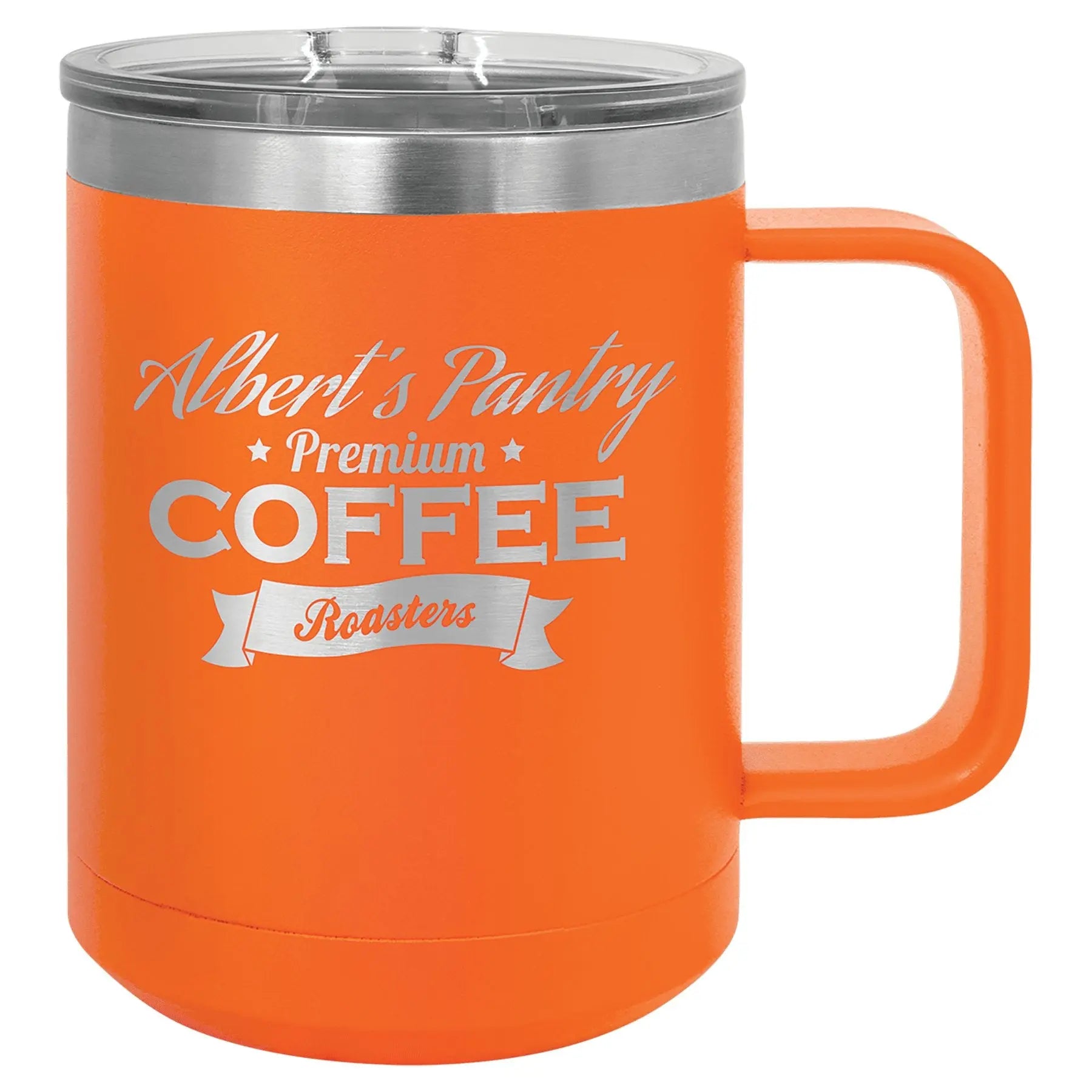 15 oz. Mug with Slider Lid - Vacuum Insulated - Custom - Smalltown Connetchin