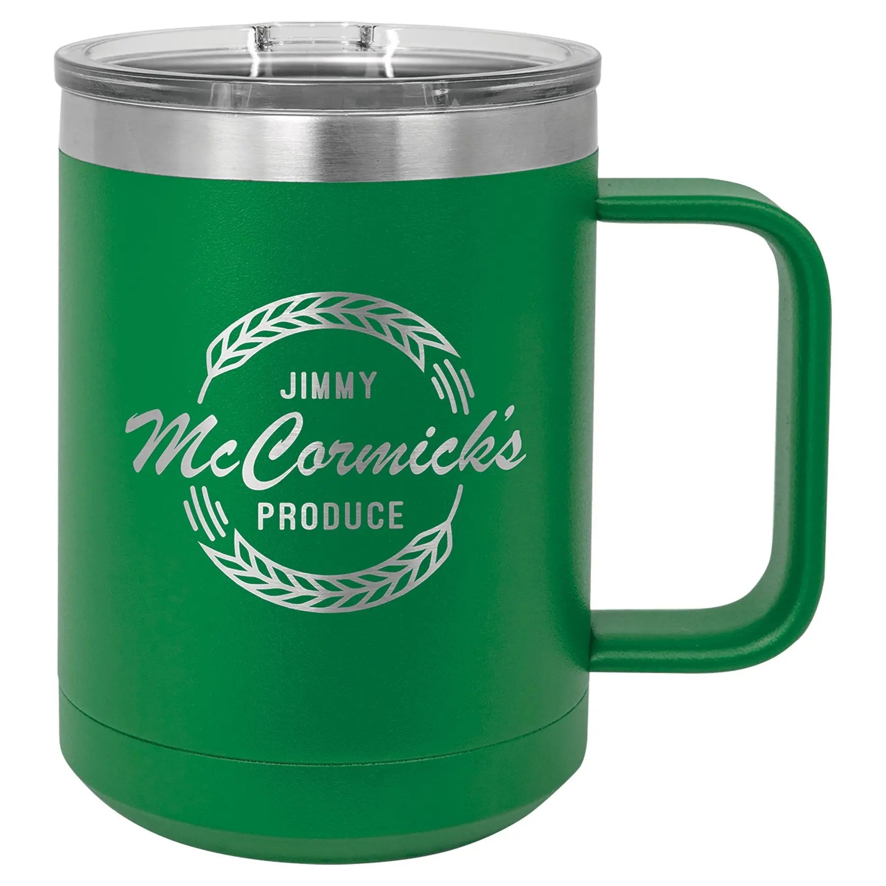 15 oz. Mug with Slider Lid - Vacuum Insulated - Custom - Smalltown Connetchin