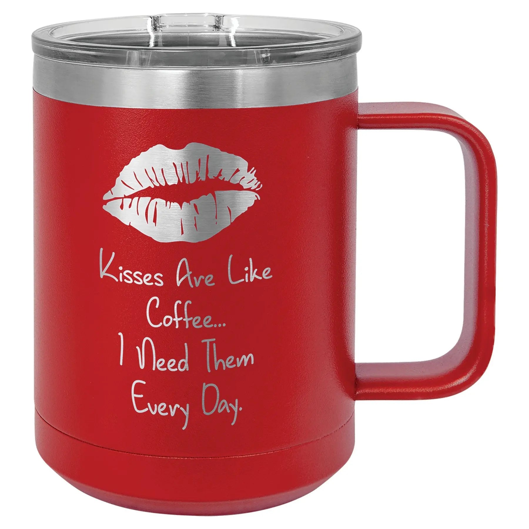 15 oz. Mug with Slider Lid - Vacuum Insulated - Custom - Smalltown Connetchin