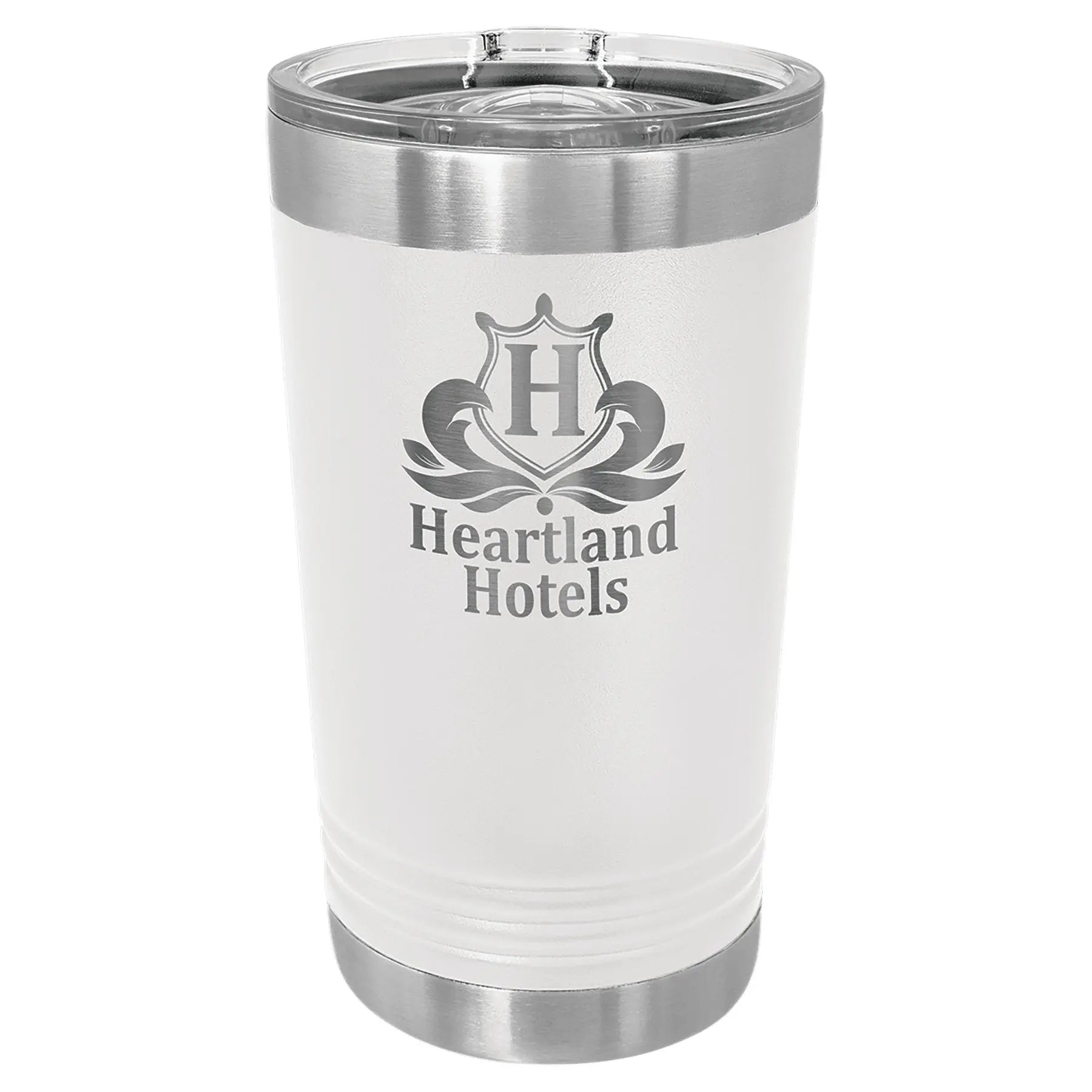 16 oz. Tumbler (Pint) with Slider Lid - Customized - Smalltown Connetchin