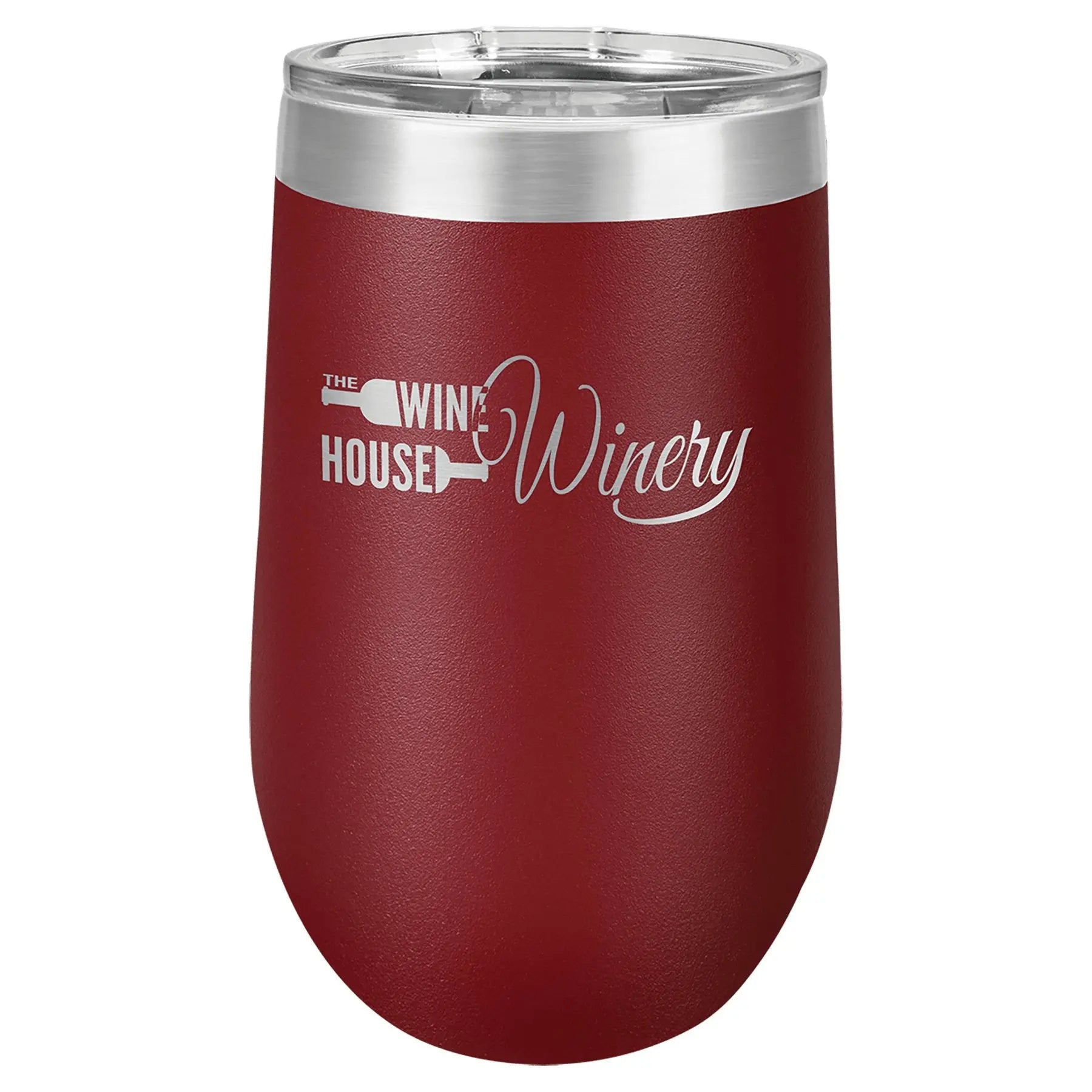 16 oz. Vacuum Insulated Stemless Tumbler with Lid - Custom - Smalltown Connetchin
