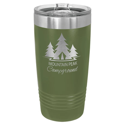 20 oz. Insulated Ringneck Tumbler with Slider Lid - Custom - Smalltown ConnEtchin