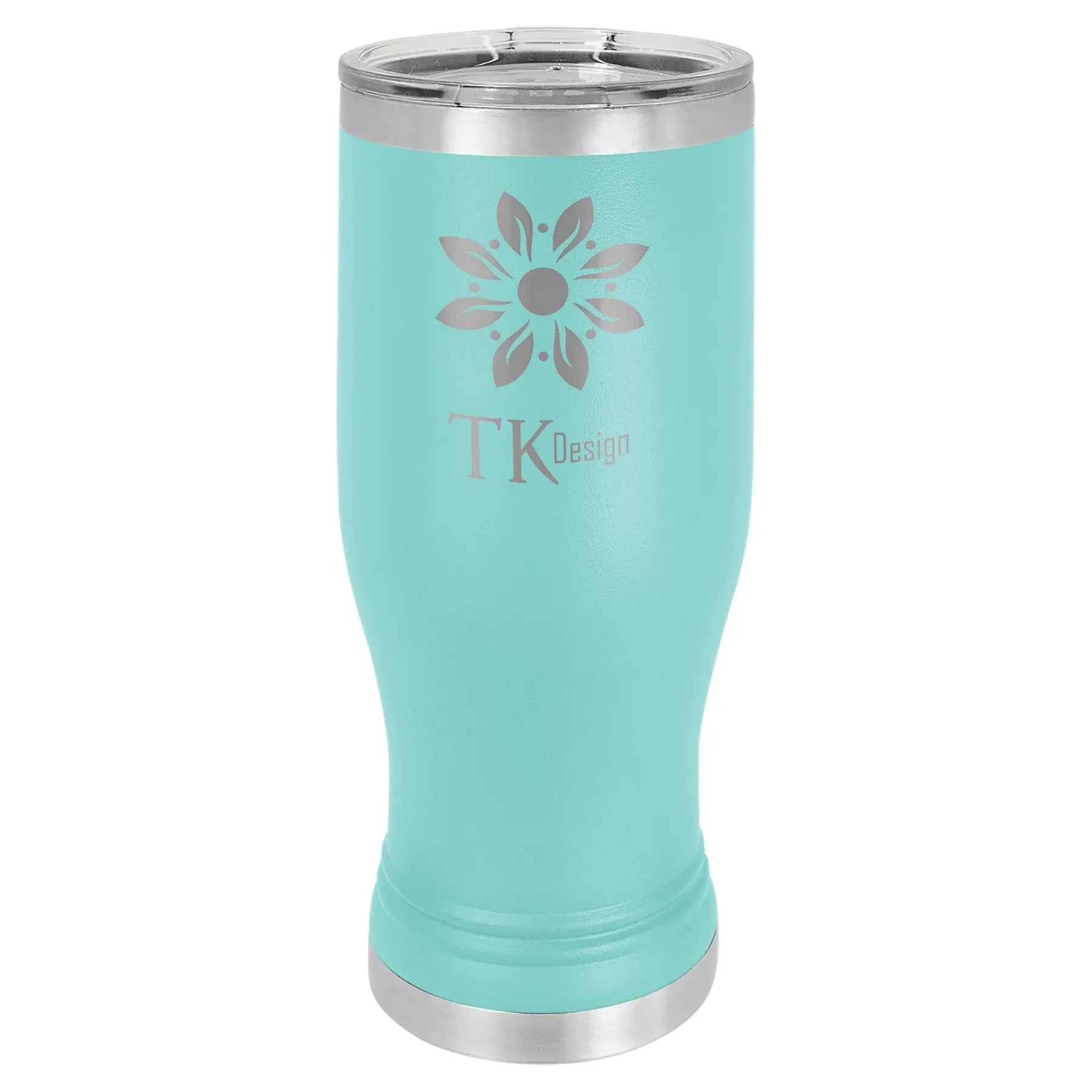 20 oz. Pilsner Tumbler with Clear Lid - Custom - Smalltown Connetchin