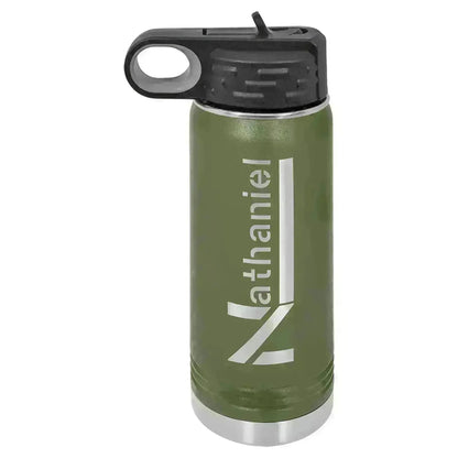 20 oz. Stainless Steel Bottle - Customized - Smalltown Connetchin