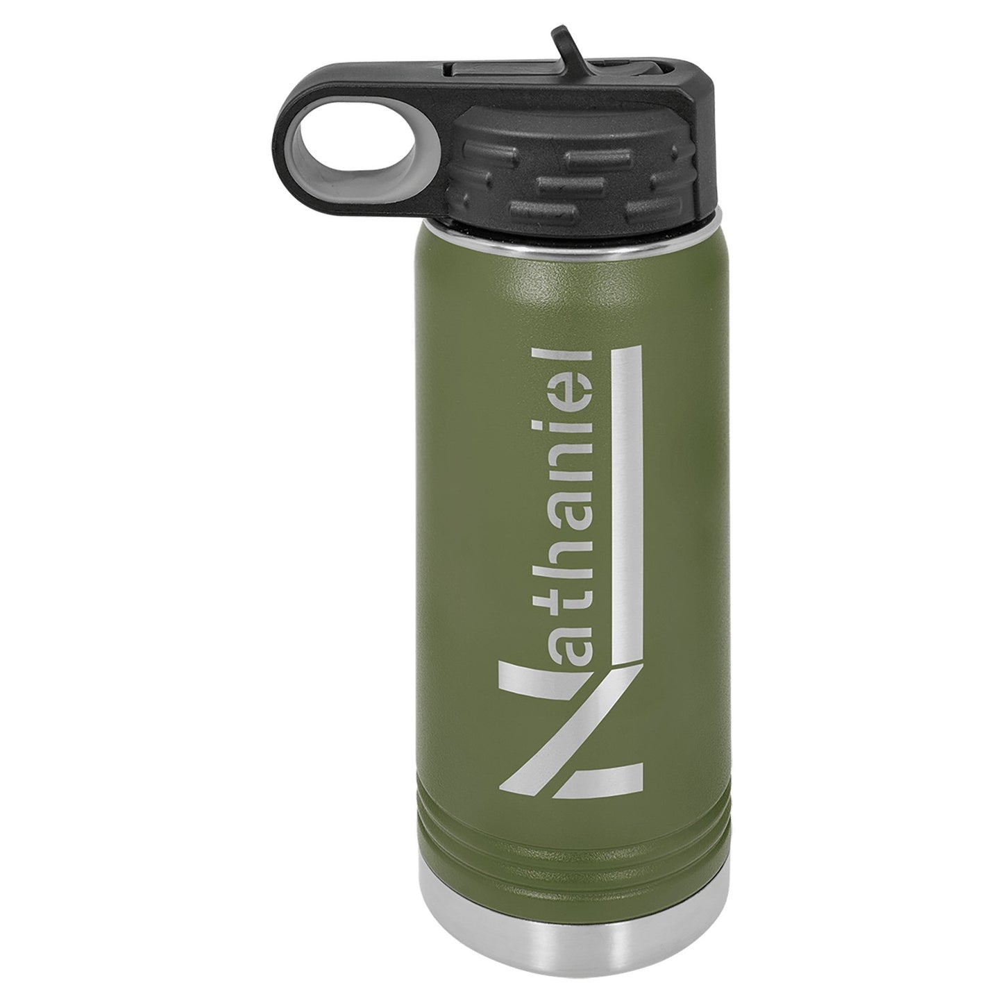 20 oz. Stainless Steel Water Bottle - Custom - Smalltown ConnEtchin