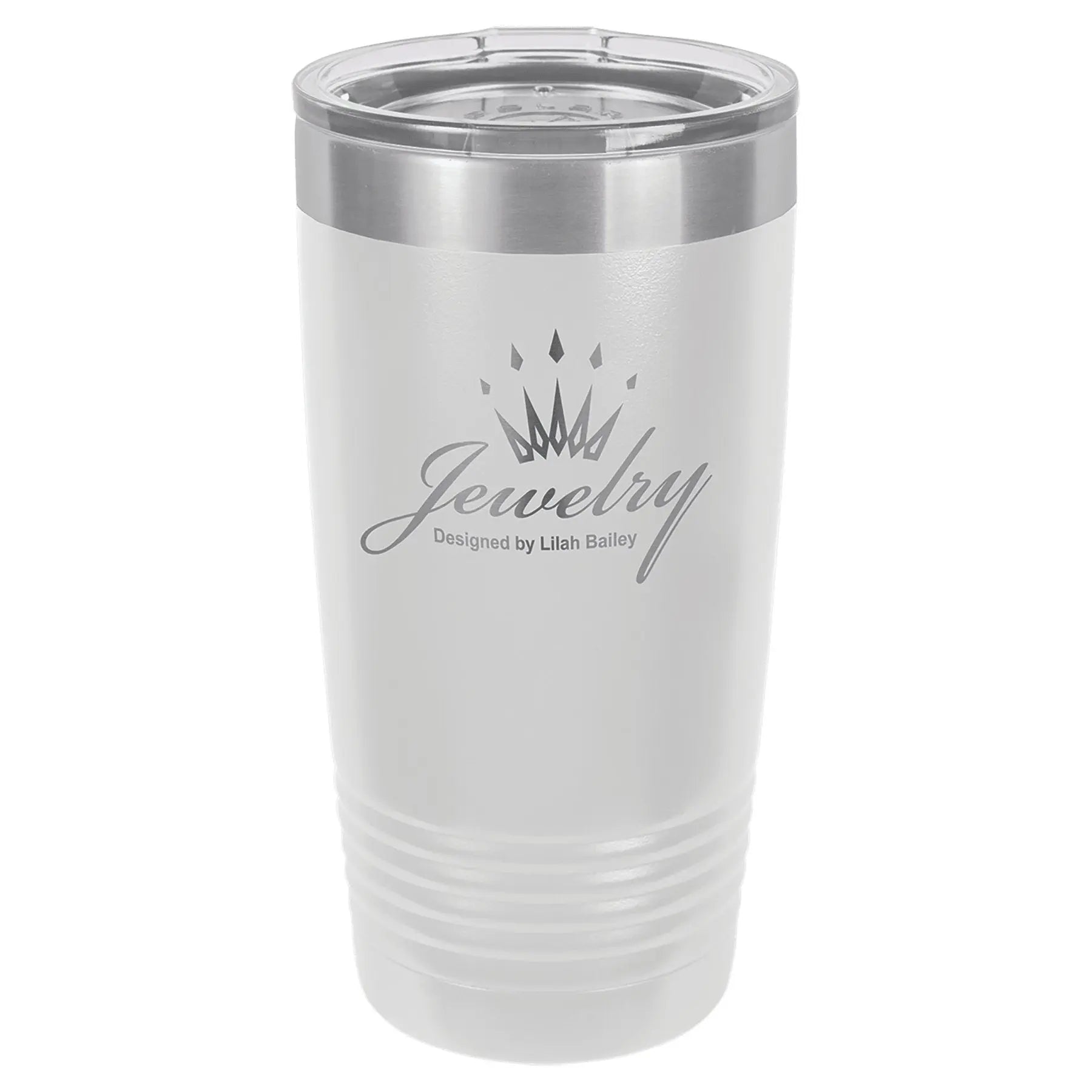 20 oz. Vacuum Insulated Ringneck Tumbler with Clear Lid - Custom - Smalltown Connetchin