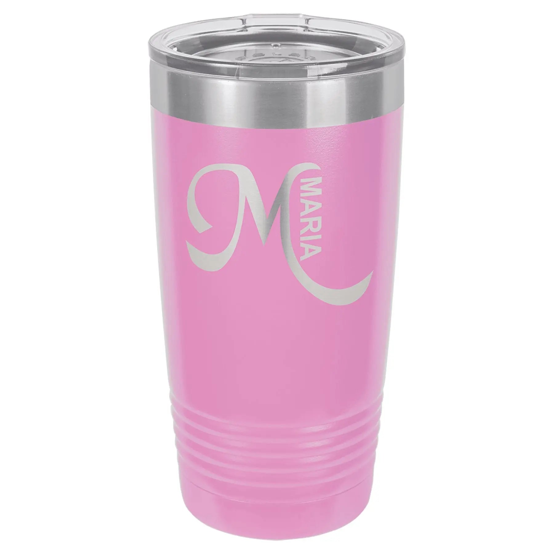 20 oz. Vacuum Insulated Ringneck Tumbler with Clear Lid - Custom - Smalltown Connetchin