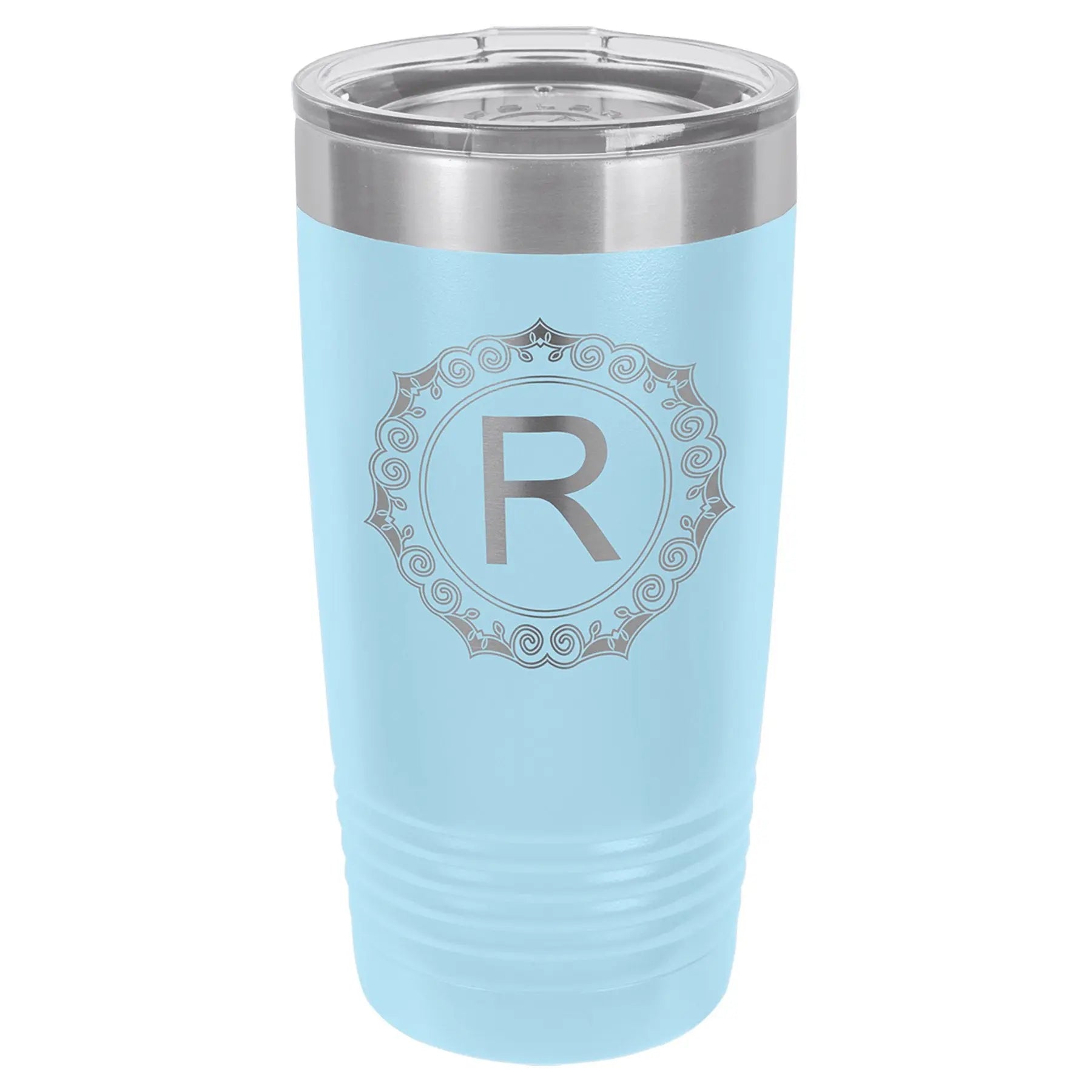 20 oz. Vacuum Insulated Ringneck Tumbler with Clear Lid - Custom - Smalltown Connetchin