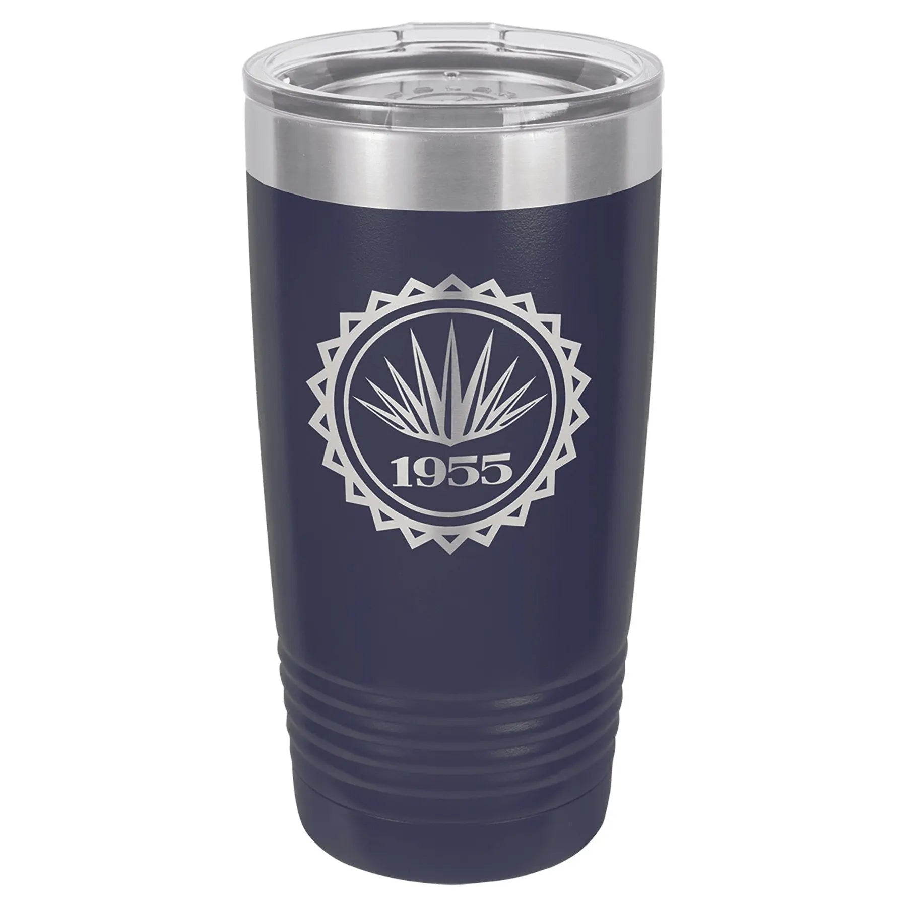 20 oz. Vacuum Insulated Ringneck Tumbler with Clear Lid - Custom - Smalltown Connetchin