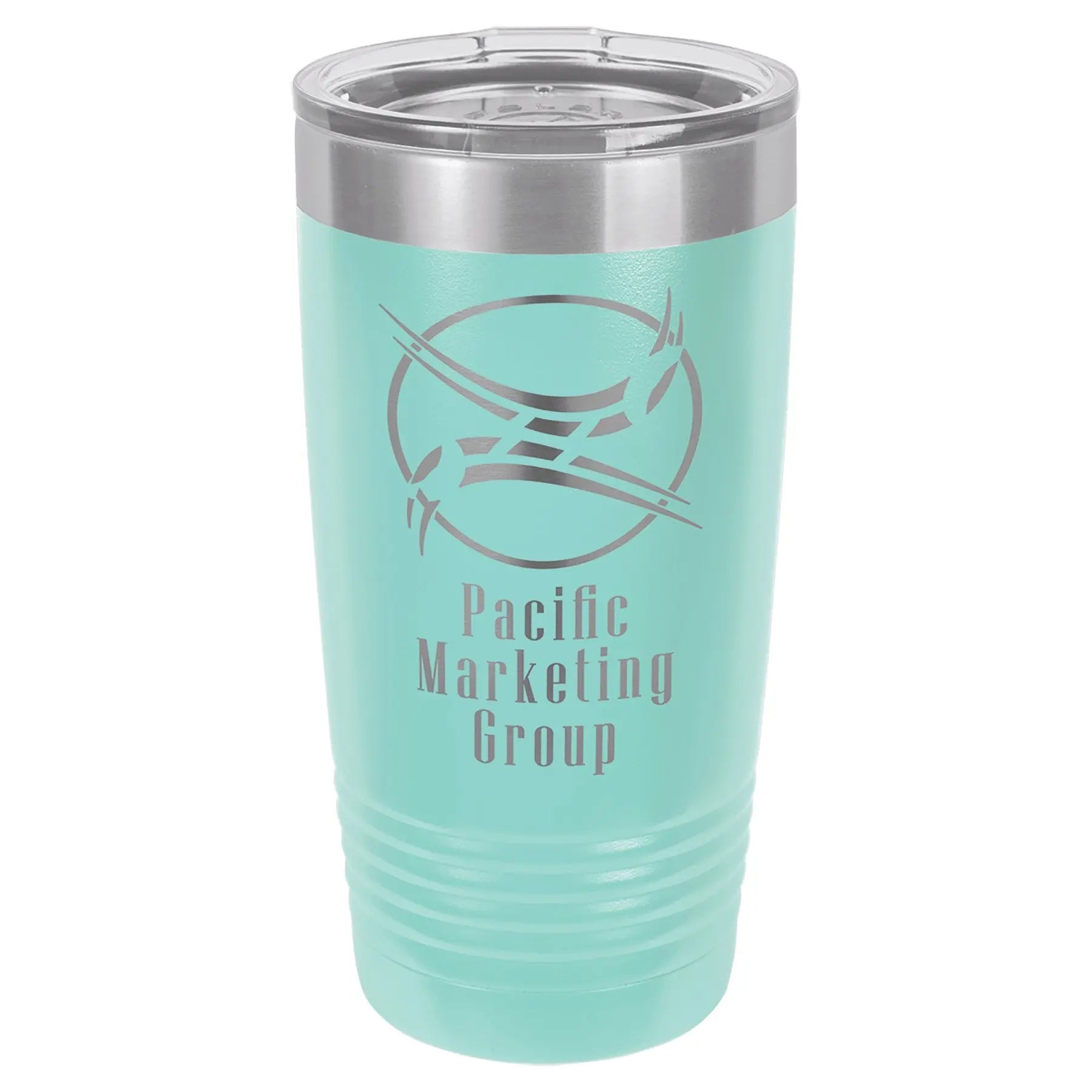 20 oz. Vacuum Insulated Ringneck Tumbler with Clear Lid - Custom - Smalltown Connetchin