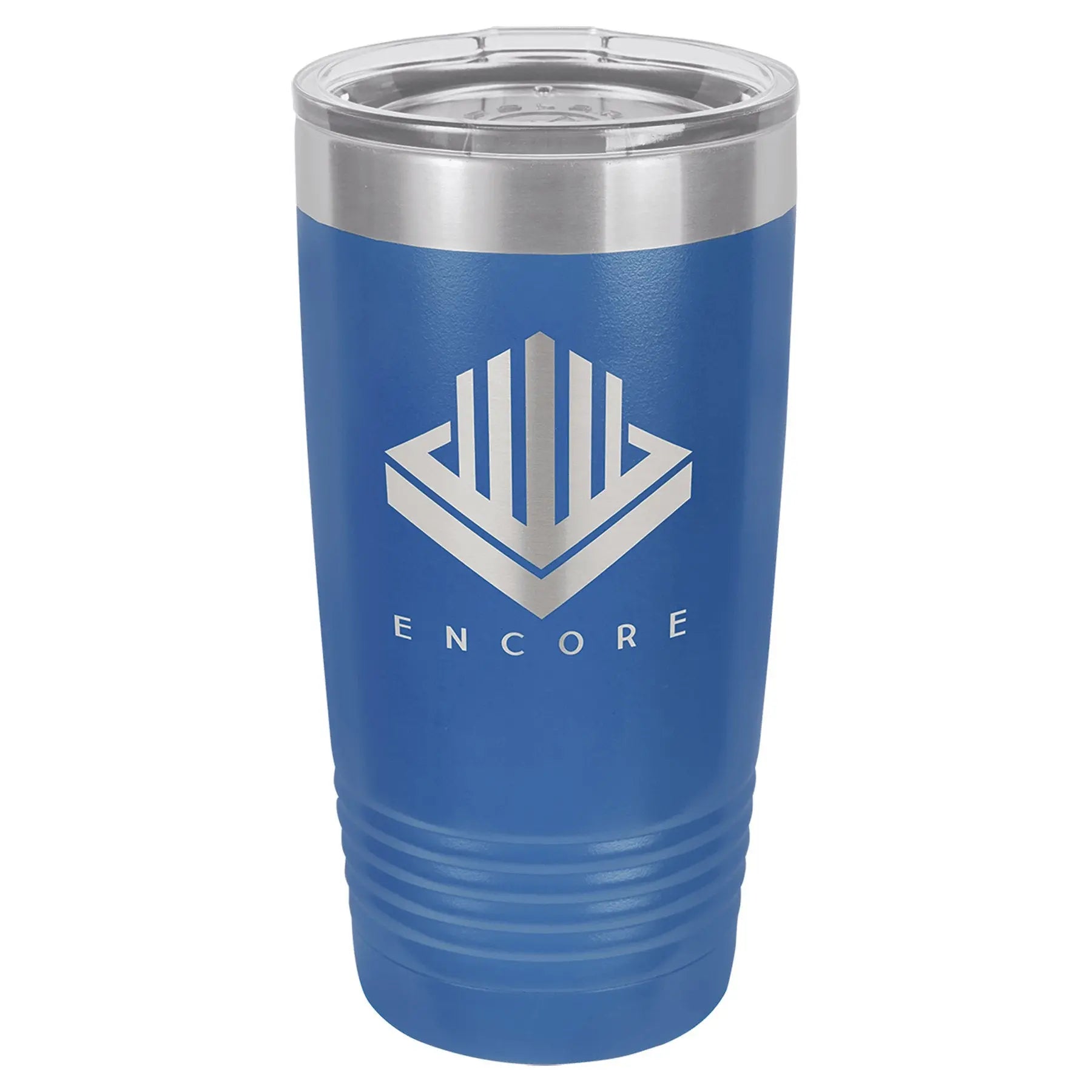 20 oz. Vacuum Insulated Ringneck Tumbler with Clear Lid - Custom - Smalltown Connetchin