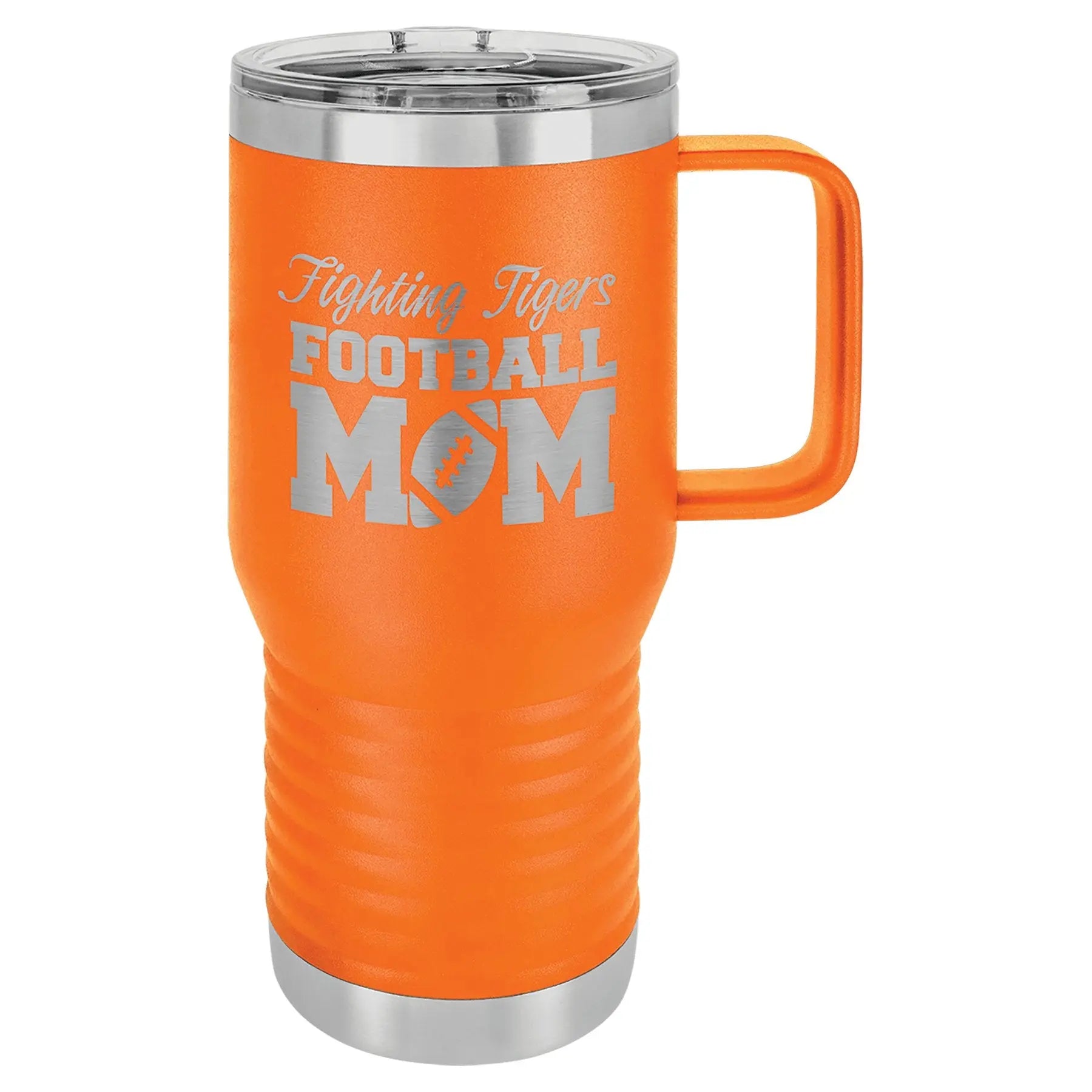 20 oz. Vacuum Insulated Travel Mug with Slider Lid - Custom - Smalltown Connetchin