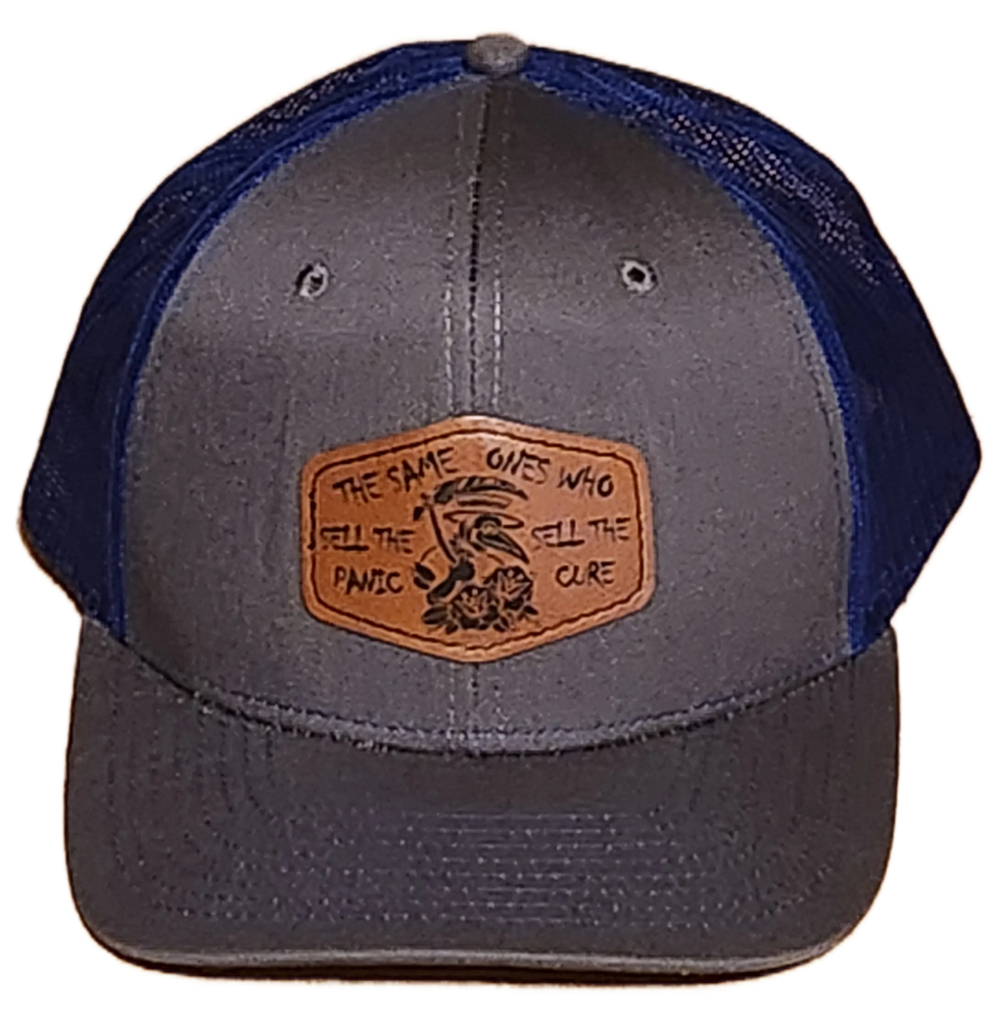 Plague Doctor Snap-Back Patch Cap