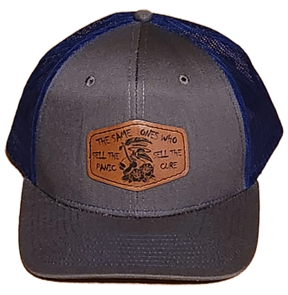 Plague Doctor Snap-Back Patch Cap