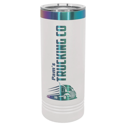 22 oz. Ion Plated Skinny Tumbler - Customized - Smalltown Connetchin