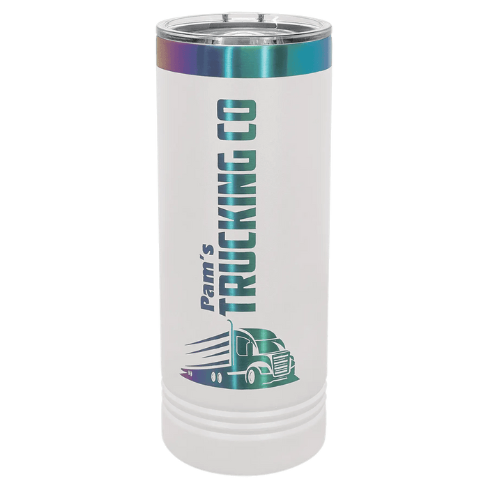 22 oz. Ion Plated Skinny Tumbler - Customized - Smalltown Connetchin