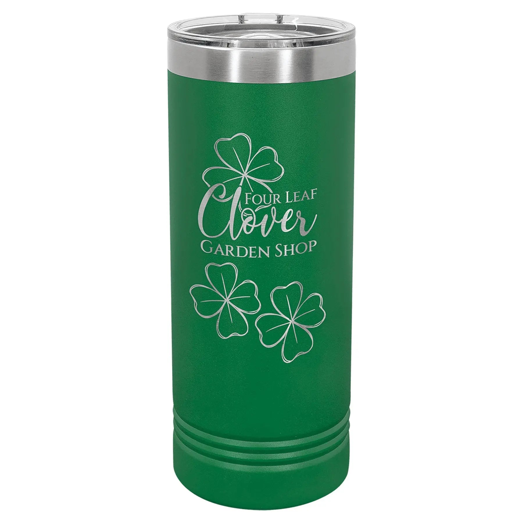 22 oz. Skinny Tumbler with Slider Lid - Custom - Smalltown Connetchin