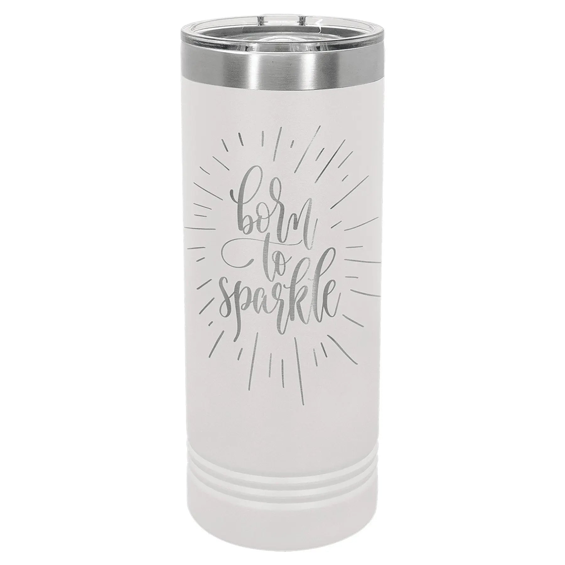 22 oz. Skinny Tumbler with Slider Lid - Custom - Smalltown Connetchin